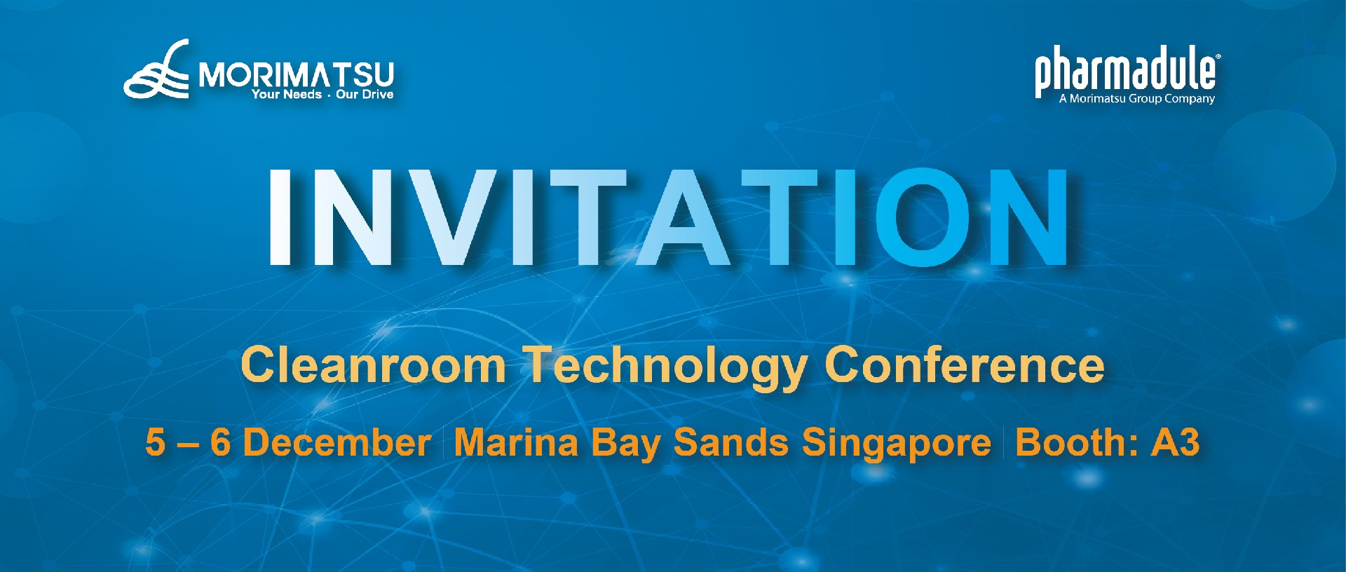 邀请函 | 森松法玛度邀您参加Cleanroom Technology Conference