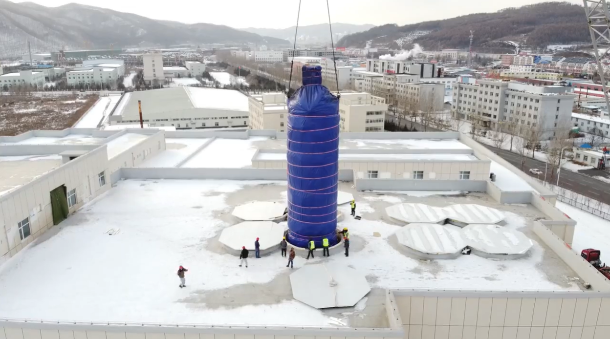 100,000L recombinant human albumin fermenter system was successfully shipped by Morimatsu