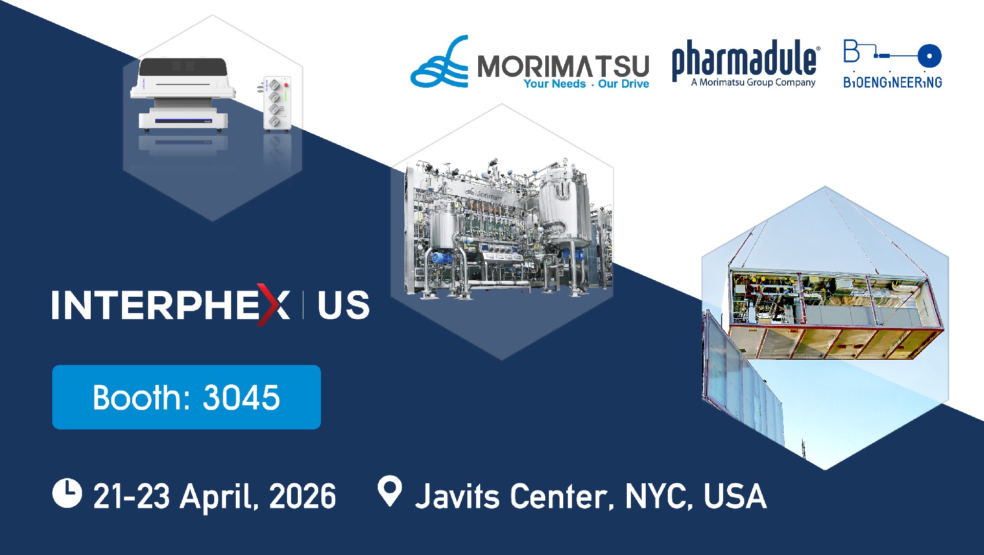 Invitation Letter | Pharmadule Morimatsu Invites You to Join Us at INTERPHEX 2026