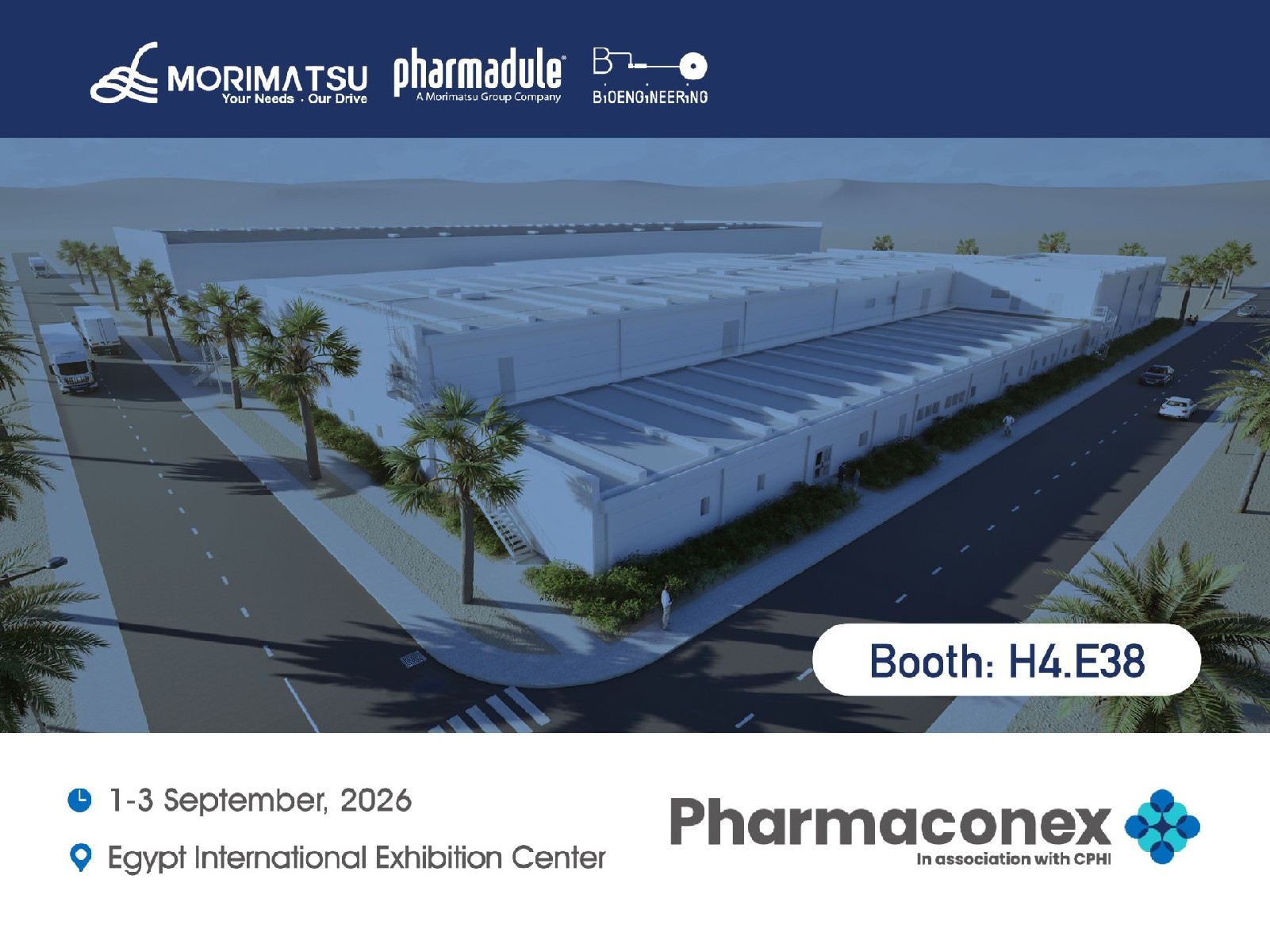 Invitation Letter | Morimatsu Invites You to Join Us at Pharmaconex